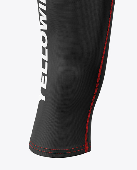 3/4 Men's Leggings Mockup