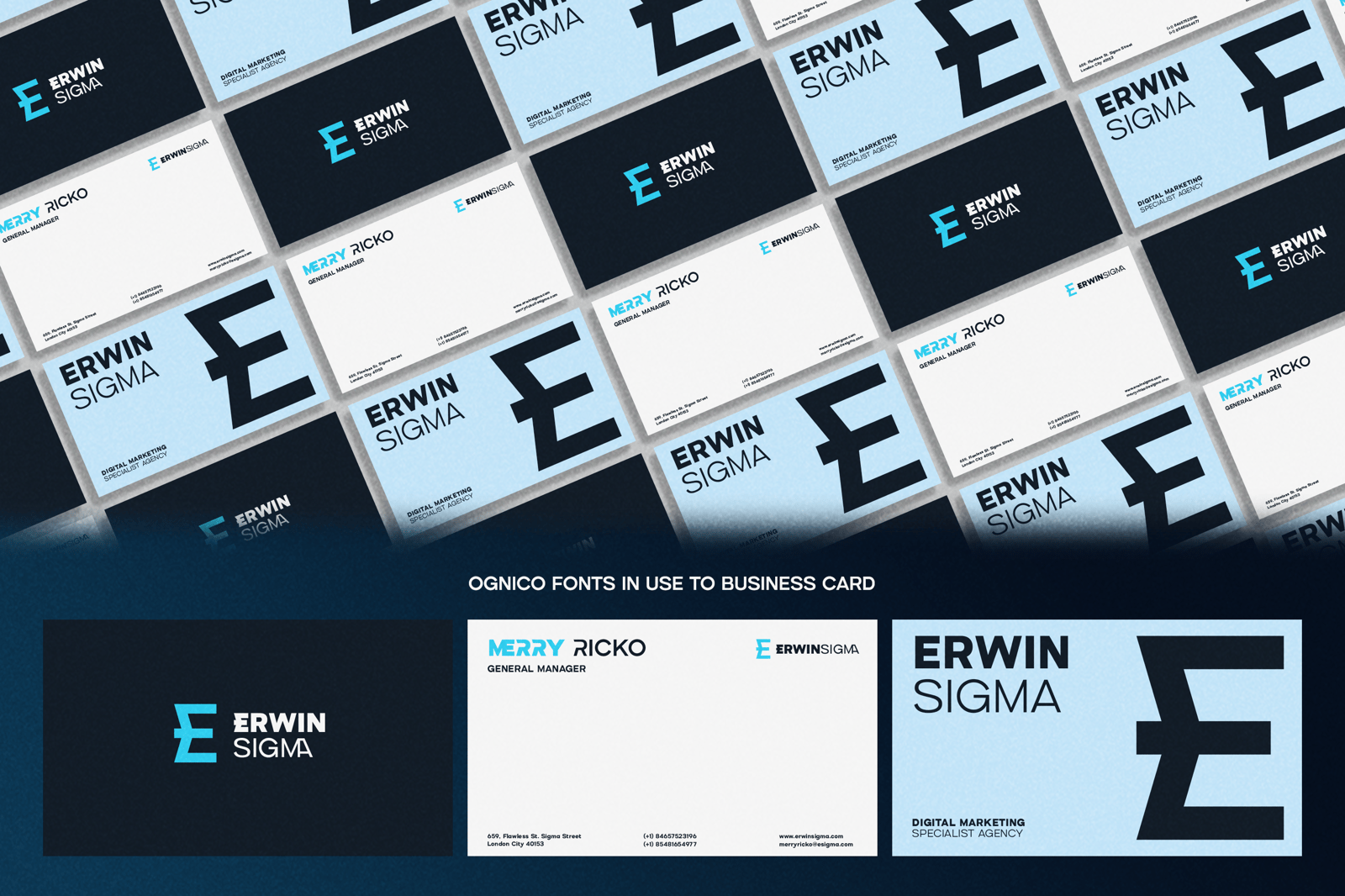 Ognico - Display Sans-Serif Font