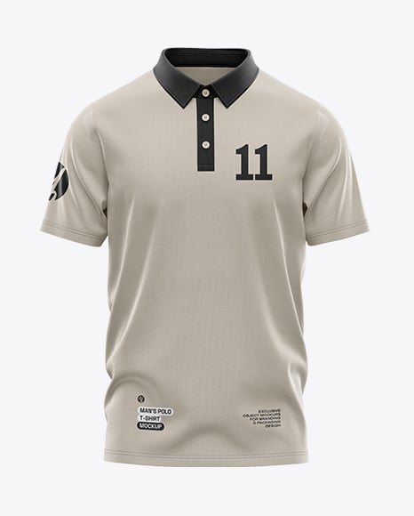 Men's Casual Polo Shirt Mockup - Polo+Shirt+Mockup