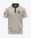 Men's Casual Polo Shirt Mockup