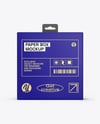 Matte Paper Box w/ Hang Tab Mockup
