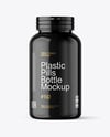 Glossy Pills Bottle Mockup