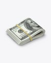 Money Bended Stack Mockup