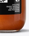 Glass Jar with Lobster Bisque Mockup