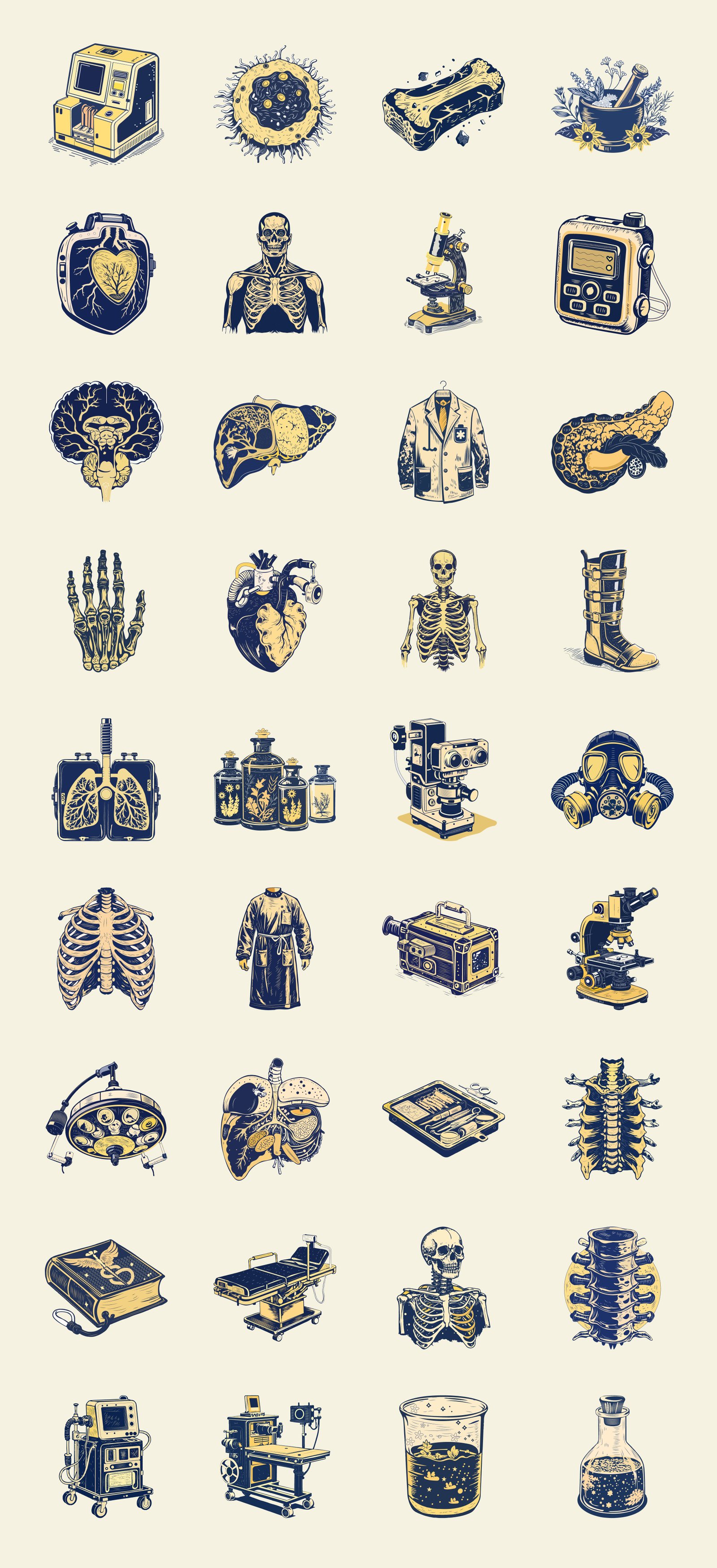 Vintage Medical illustrations
