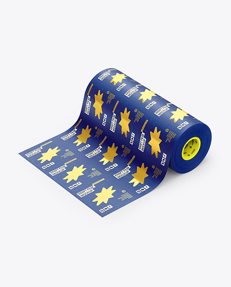 Kraft Paper Roll Mockup