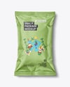Kraft Paper Snack Package Mockup
