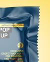 Matte Lollipop Sachet Mockup