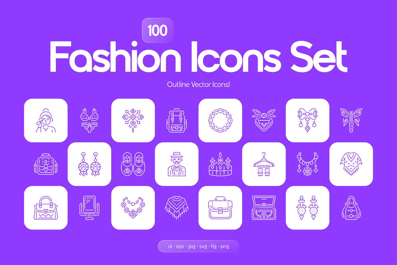 Fashion Icons Set
