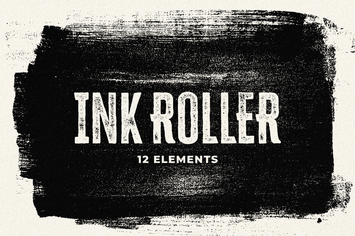Ink Roller Strokes