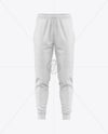 Heather Men’s Pants Mockup - Front View