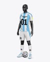 Soccer Kit w/ Mannequin Mockup