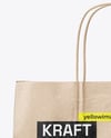 Kraft Paper Bag with Handles Mockup