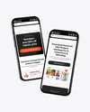 Two iPhone 17 Pro Mockup