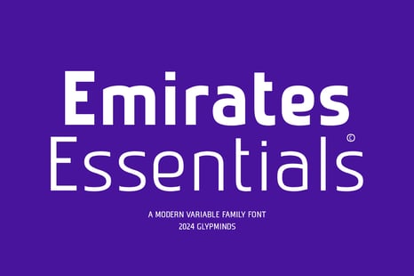 Emirates Essentials Font