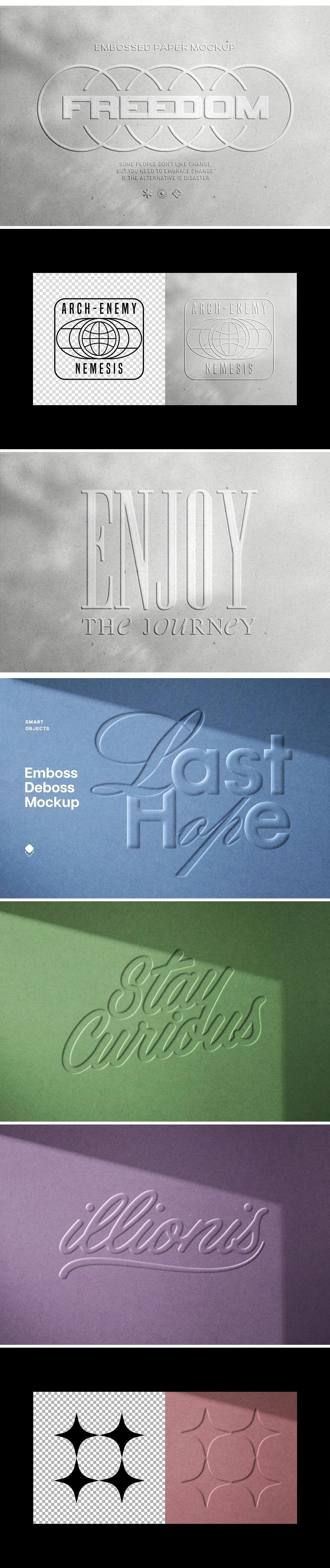 12-in-1 Embossed Effects Bundle