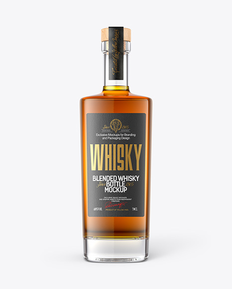 Whiskey Bottle Mockup - PSD+Mockups+-+17/199+-+PSD+Mockups