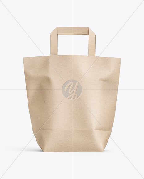 Kraft Paper Shopping Bag Mockup