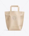 Kraft Paper Shopping Bag Mockup