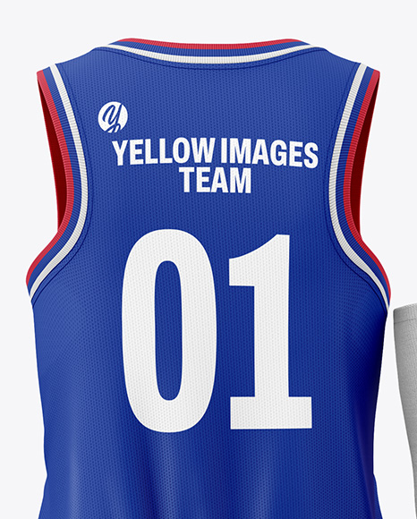 Women's Basketball Kit Mockup - Back View