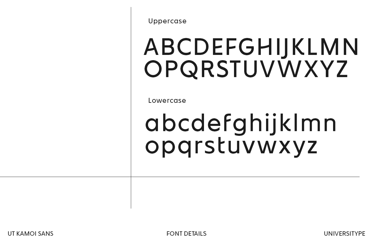 UT Kamoi Sans - A Geometric Sans Serif