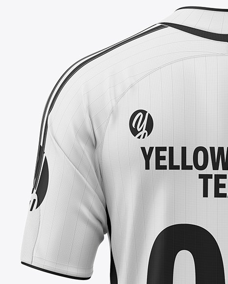 Soccer Jersey Mockup - Back View