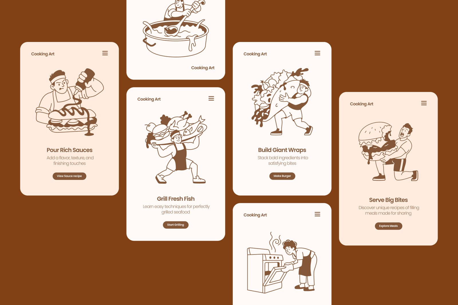 Cooking Illustrations Bundle