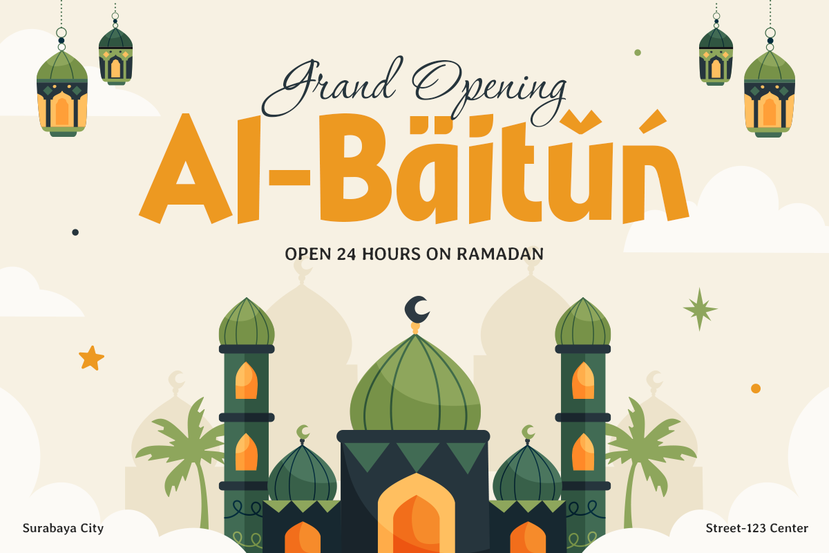 Arabic Fancy - Fun Ramadan Font