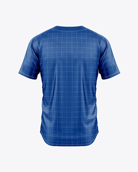 Baseball Jersey Mockup - Back View