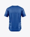Baseball Jersey Mockup - Back View