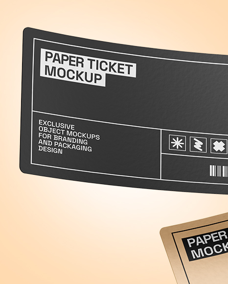 Two Tickets Mockup
