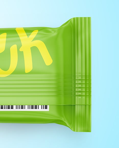 Matte Snack Package Mockup
