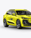 Electric Premium SUV Mockup - Half Side View