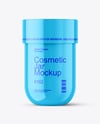 Glossy Cosmetic Jar Mockup