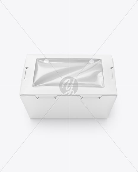 Paper Food Box Mockup