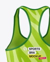 Women's Sports Bra Mockup