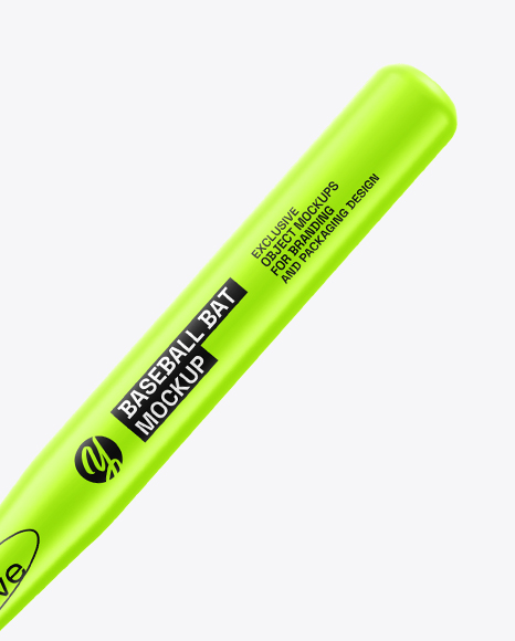 Matte Baseball Bat Mockup