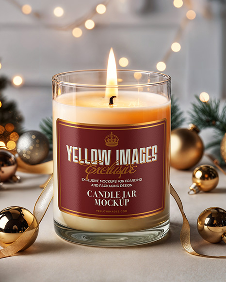 Candle Mockup