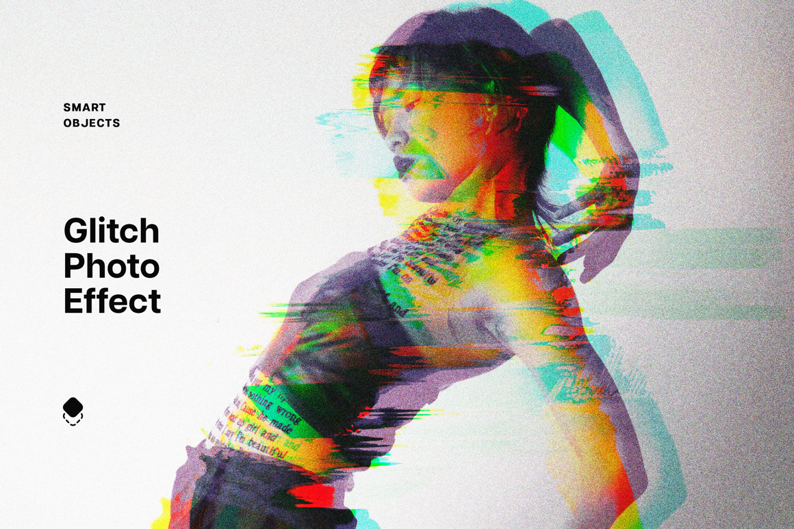 Glitch Photo Effect Template