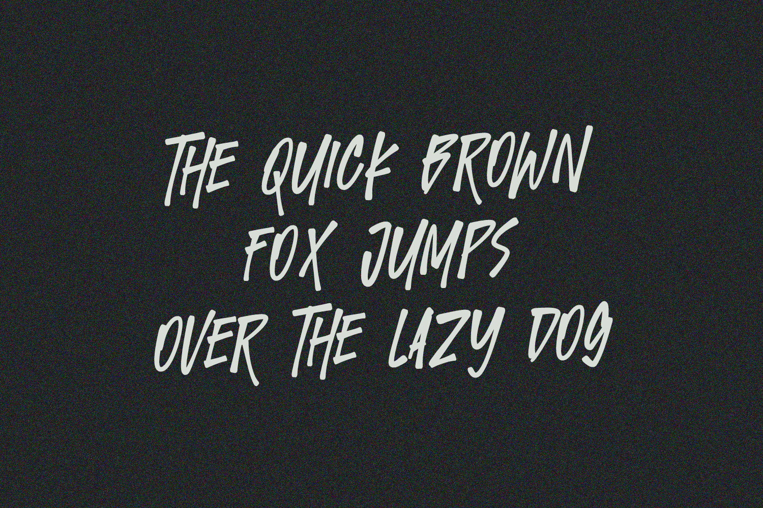 Twicked Panther Dynamic Handpainted Brush Font