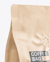 Kraft Paper Coffee Bag Mockup