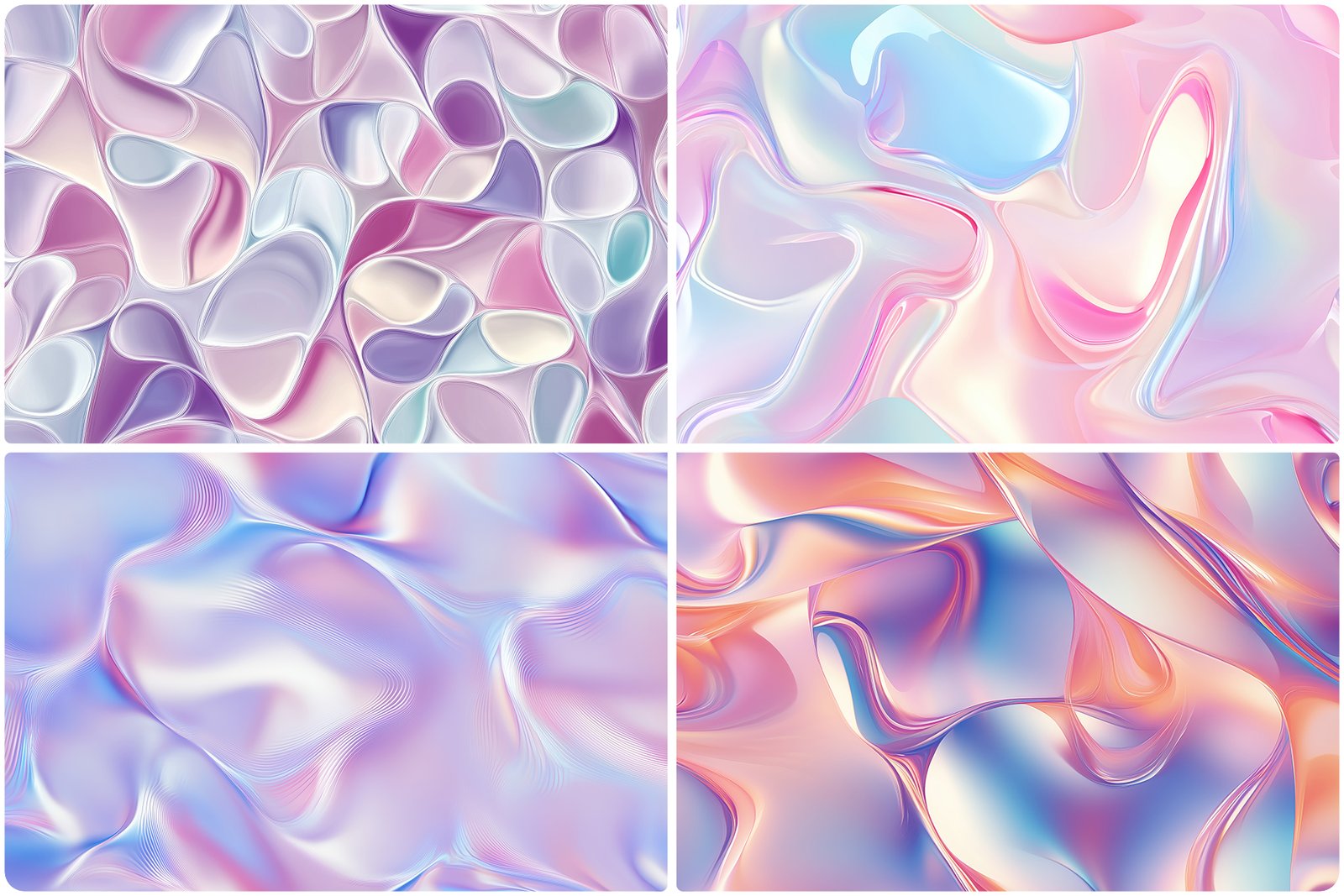 30 Pearlescent Background Textures