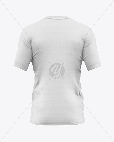 Soccer Jersey Mockup - Back View