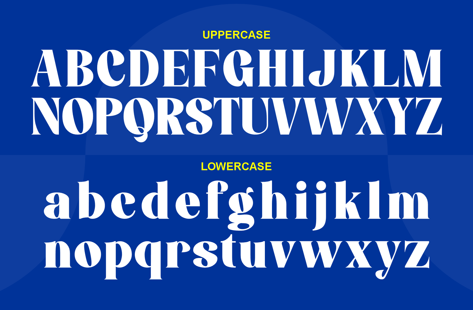 Caltine Guadi – Display Serif Typeface