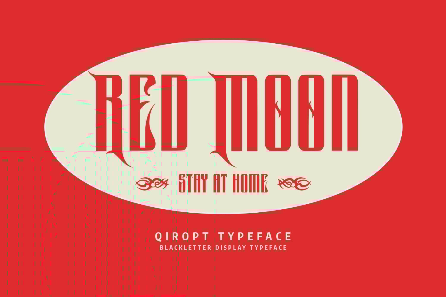 Qiropt Bold Modern Blackletter Display Typeface