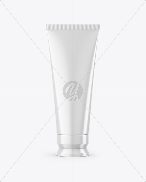 Glossy Cosmetic Tube Mockup