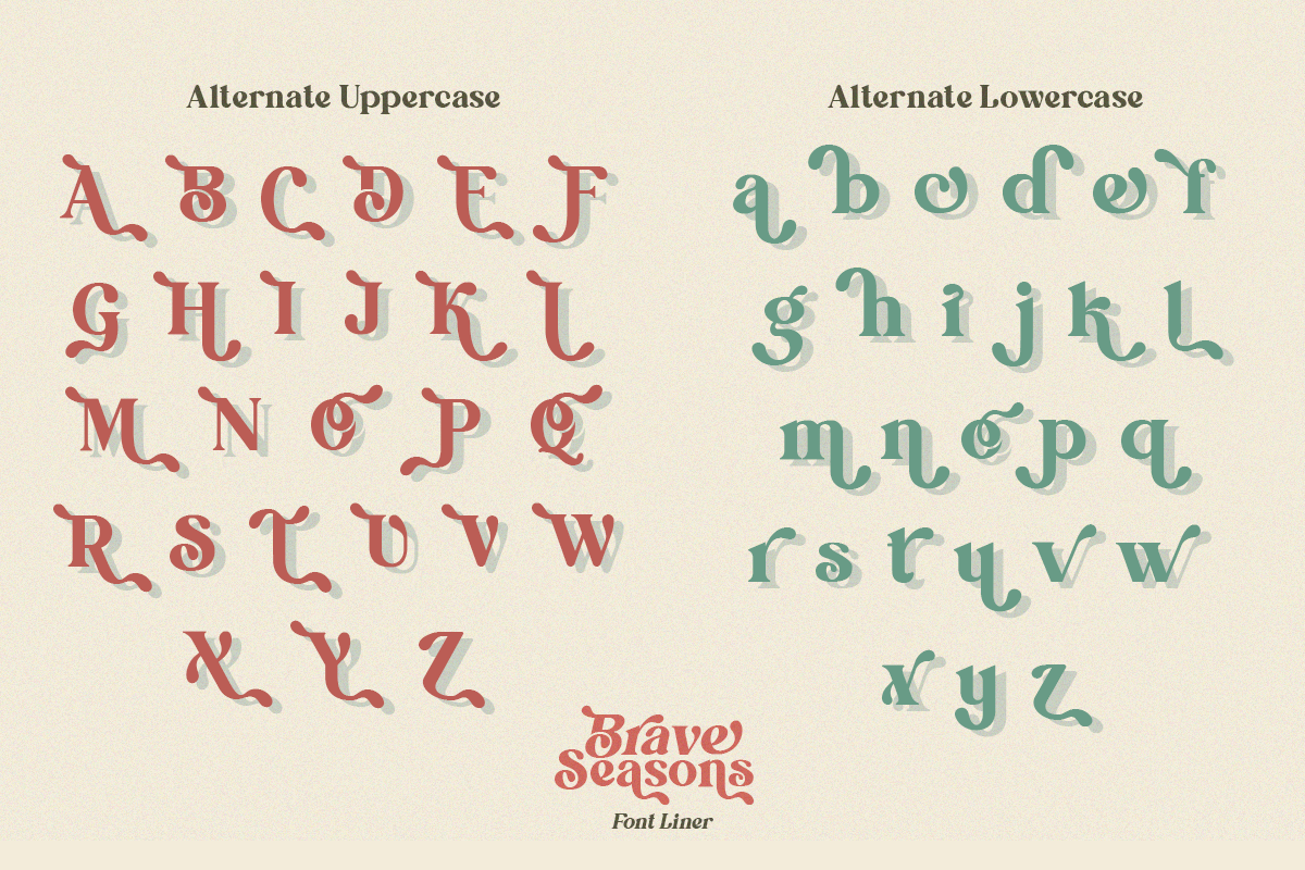 Brave Seasons Font