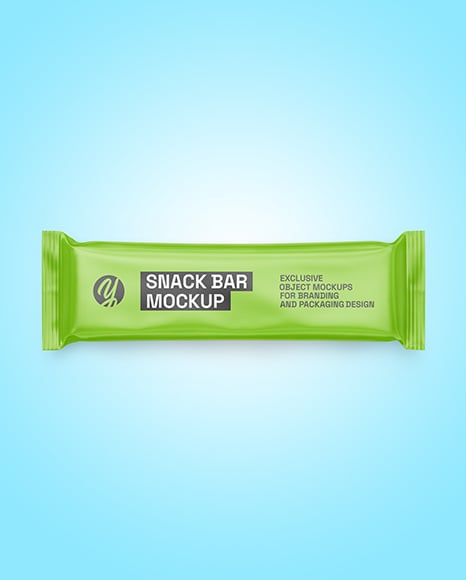 Matte Snack Package Mockup