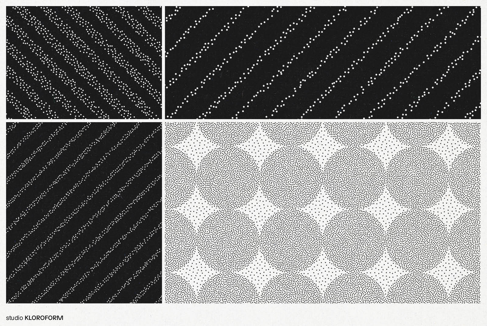 Stipple 1 - 100 dotted objects