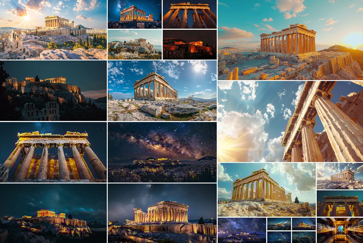 Athens Acropolis - 44 images